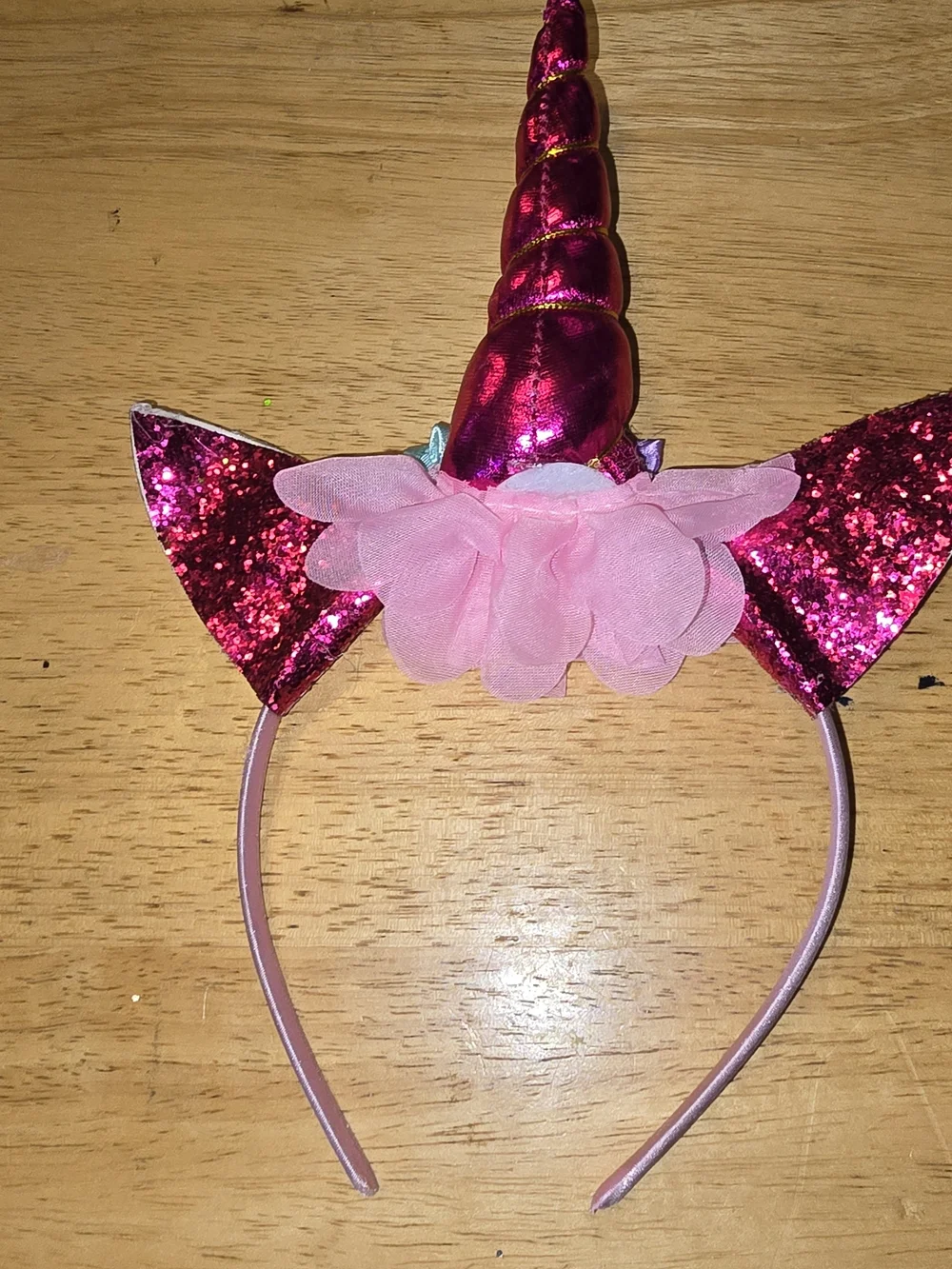 Unicorn Headband Bundle Lot of 4 Glitter Costume Dress Up Party Girls